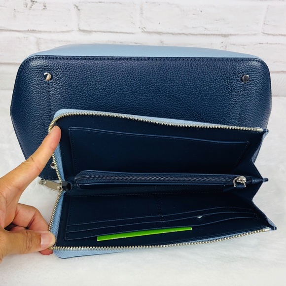 2PCS Kate Spade Eva Large Bucket Wallet Set - Picture 5 of 8